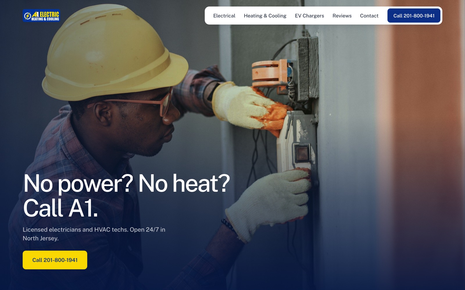 A1 Electric and HVAC: No power? No heat? Call A1.